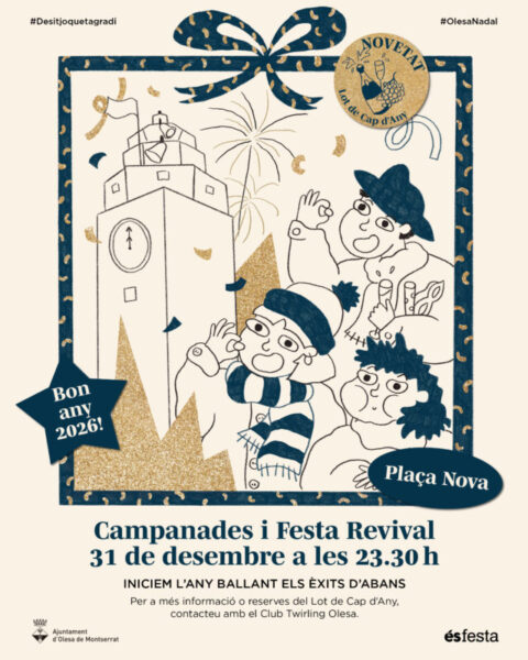 La Bustia cartell Cap Any Olesa 1