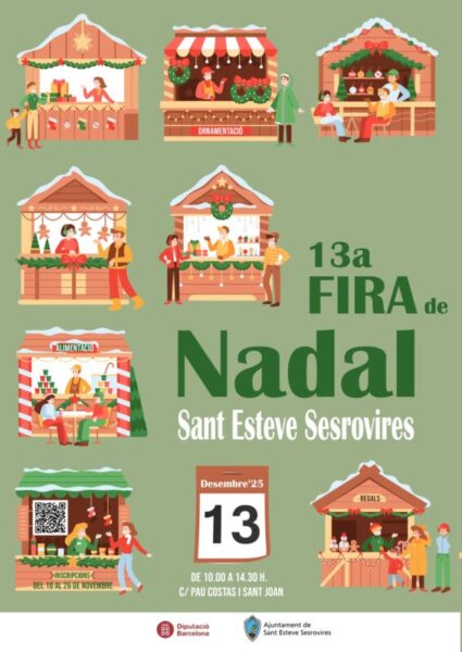 La Bustia cartell Fira Nadal Sant Esteve