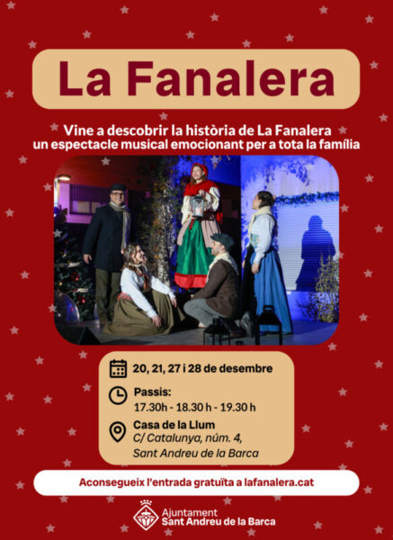 La Bustia cartell La Fanalera Sant Andreu 2025