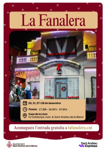 La Bustia cartell La Fanalera Sant Andreu
