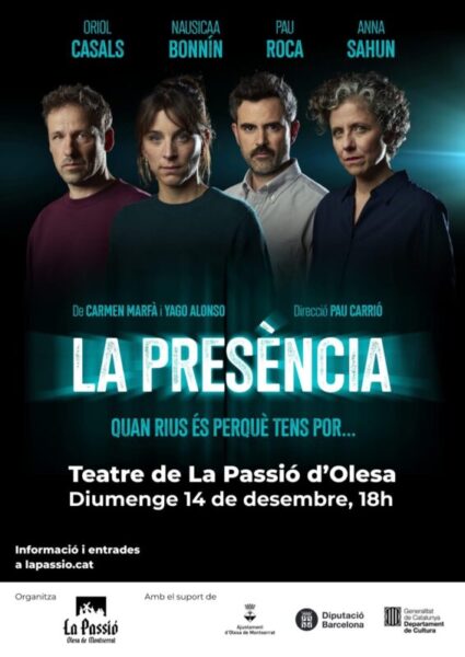 La Bustia cartell La pesencia La Passio Olesa