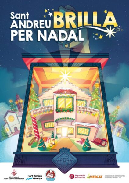 La Bustia cartell Nadal Sant Andreu