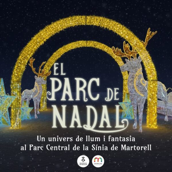 La Bustia cartell Parc de Nadal Martorell