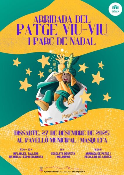 La Bustia cartell aribada patge viu viu Masquefa