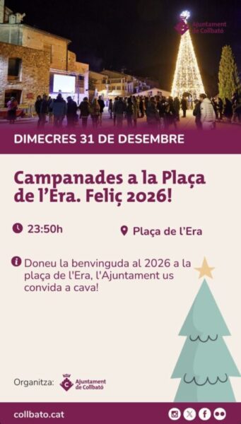 La Bustia cartell campanades 2026 Collbato