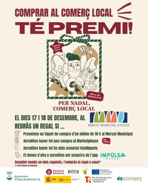 La Bustia cartell campanya mercat Olesa