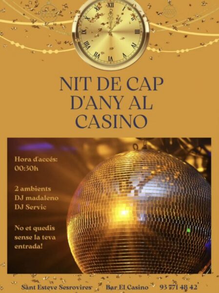 La Bustia cartell cap any 2026 el Casino Sant Esteve