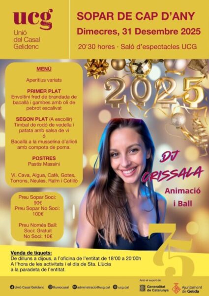 La Bustia cartell cap any 2026 UCG Gelida