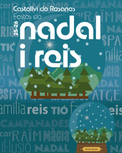 La Bustia cartell festes Nadal i Reis Castellvi