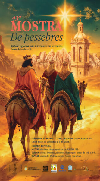 La Bustia cartell mostra de pessebres Esparreguera