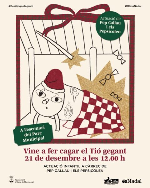 La Bustia cartell tio gegant Olesa