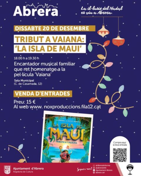 La Bustia cartell tribut a Vaiana