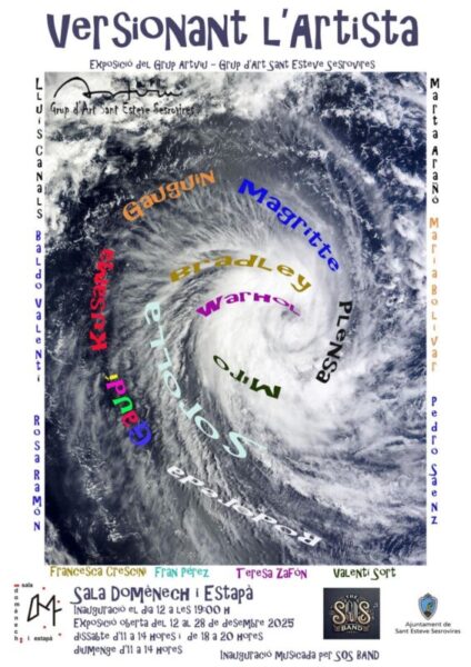 La Bustia cartell versionant artista