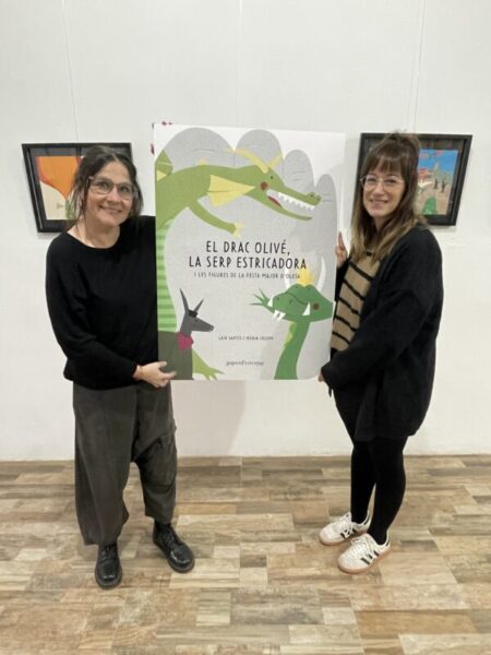 La Bustia conte Paper Estrassa El Drac Olive la Serp estricadora i figures Laia Santis i Núria Colom Olesa
