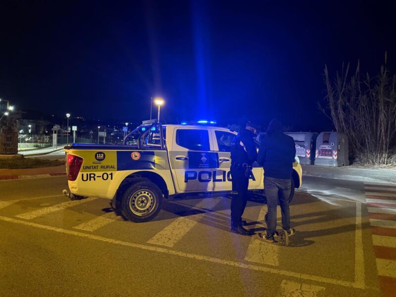 La Bustia control vehicle de mobilitat personal Masquefa