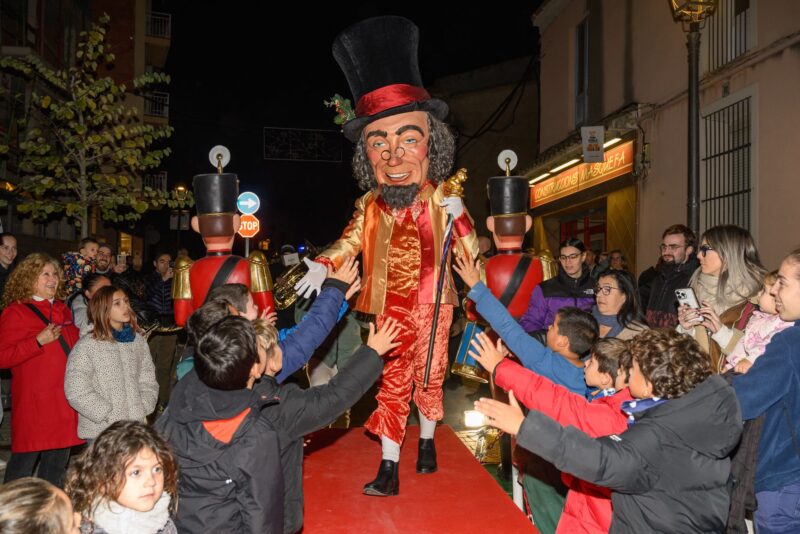 La Bustia encesa llums Nadal 2025 Masquefa