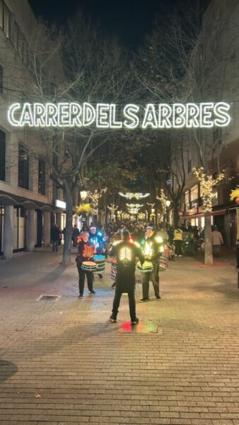 La Bustia encesa llums Nadal Esparreguera 1