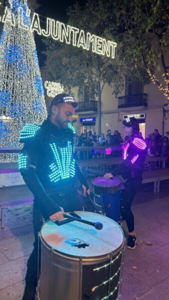 La Bustia encesa llums Nadal Esparreguera 2