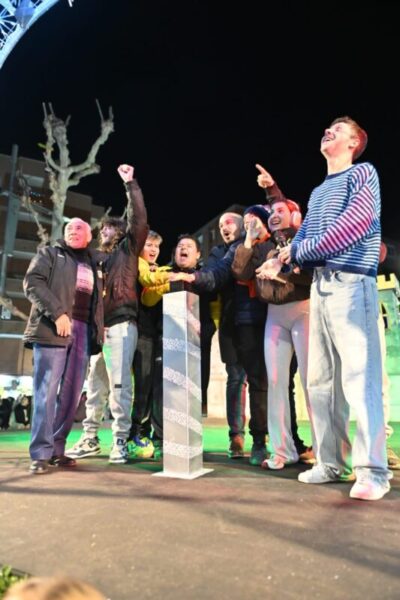 La Bustia encesa llums Nadal Sant Andreu 9