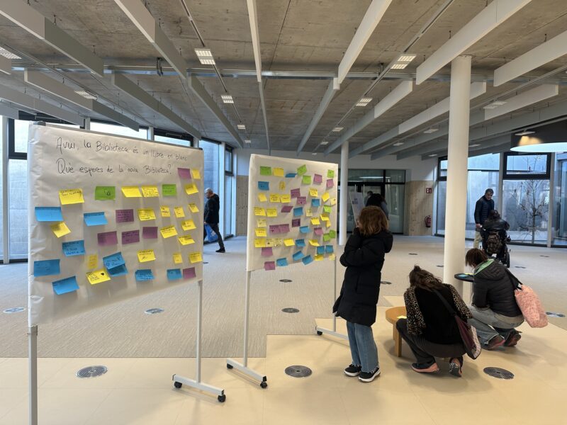 La Bustia jornada portes obertes Biblioteca Olesa 2025