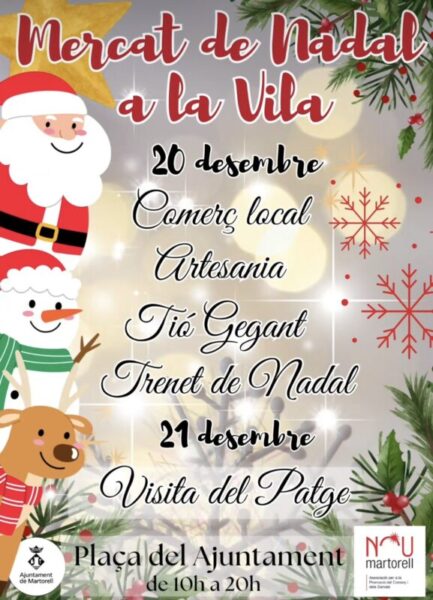 La Bustia mercat Nadal La Vila Martorell
