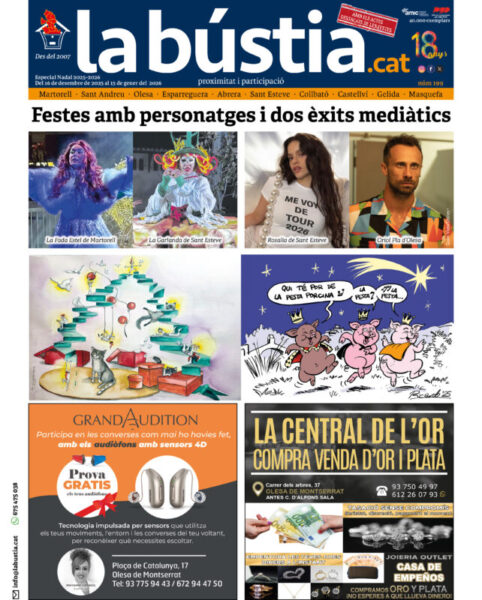 La Bustia portada desembre especial Nadal 2025