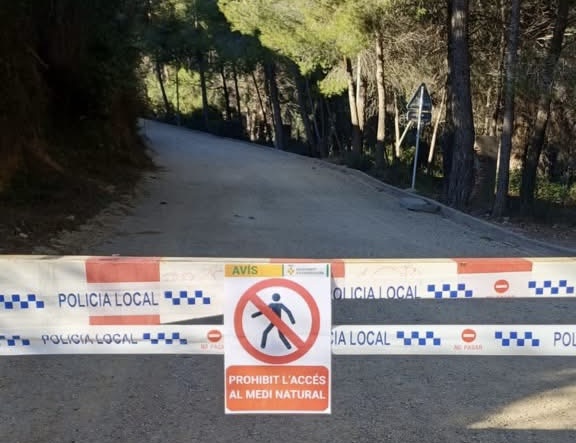 La Bustia prohibicions per pesta porcina Esparreguera 1