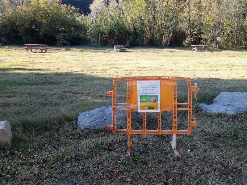 La Bustia prohibicions per pesta porcina Olesa 1