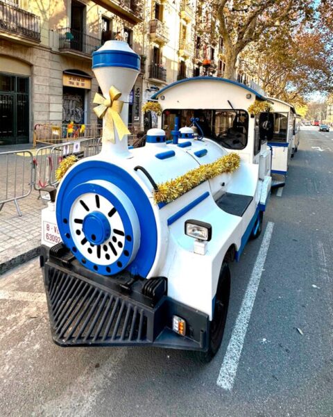 La Bustia trenet de Nadal Sant Andreu