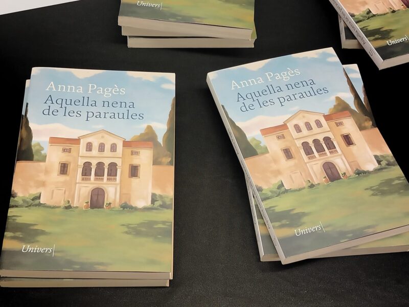 La Bustia Anna Pages Santacana presentacio Aquella nena de les paraules Martorell