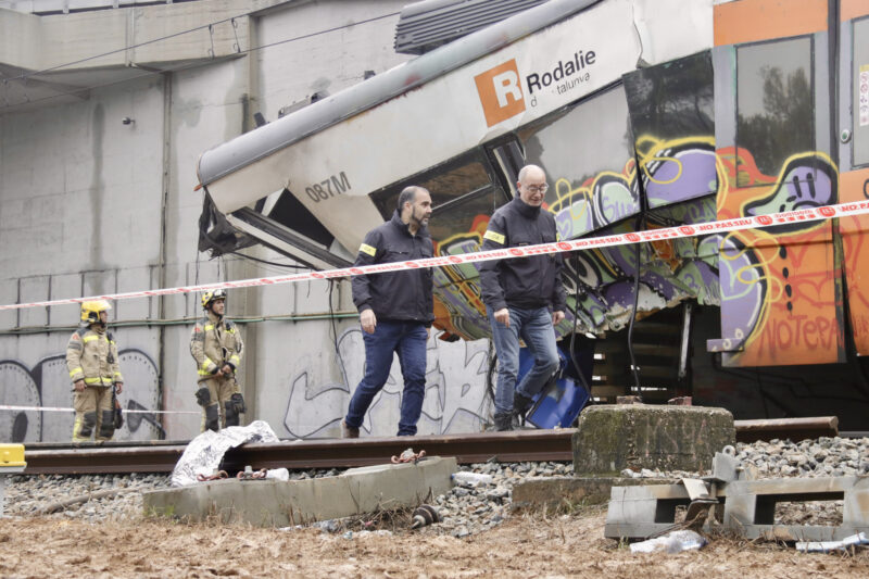 La Bustia accident tren Gelida 4