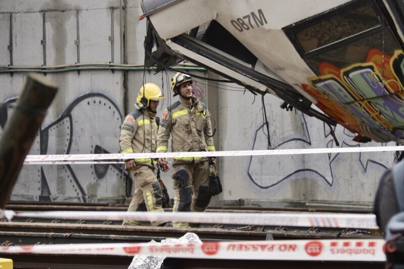 La Bustia accident tren Gelida 5