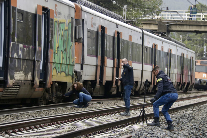 La Bustia accident tren Gelida 7