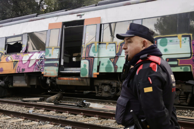 La Bustia accident tren Gelida 8
