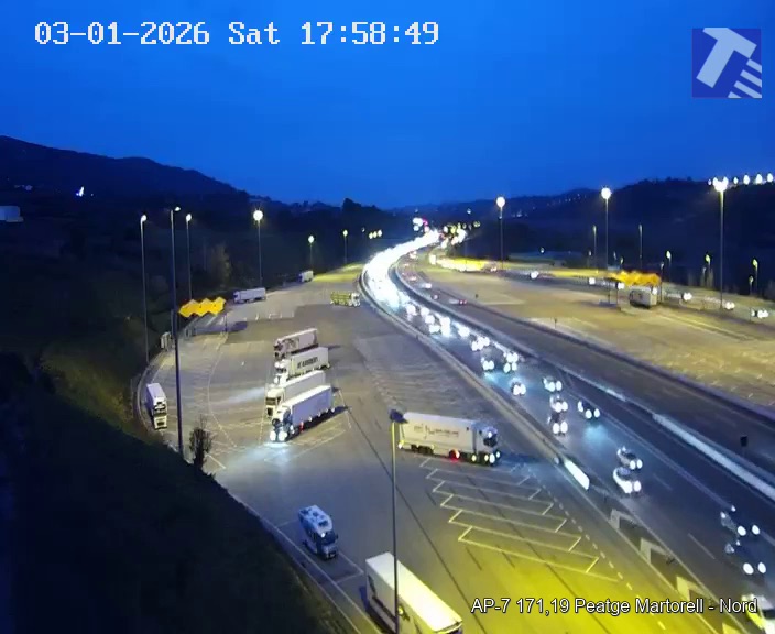 La Bustia antic peatge de Martorell 3 gener 2025 retencio per accident mortal Castellbisbal