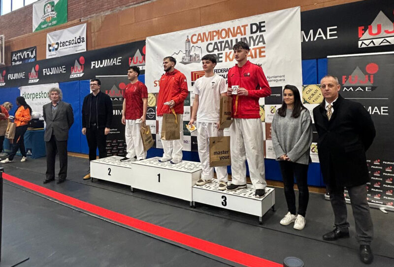 La Bustia campionat karate senior Catalunya 2026 Esparreguera