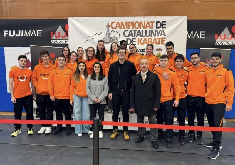 La Bustia campionat karate senior Catalunya 2026 Esparreguera