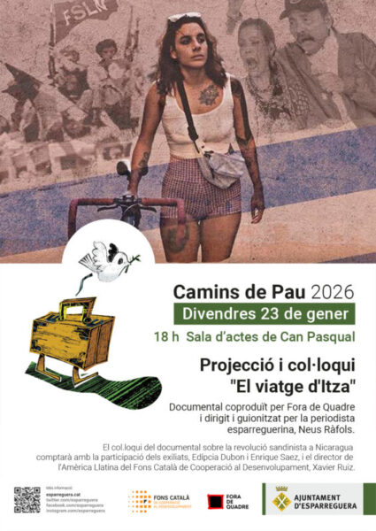 La Bustia cartell Camins de Pau 23 gener