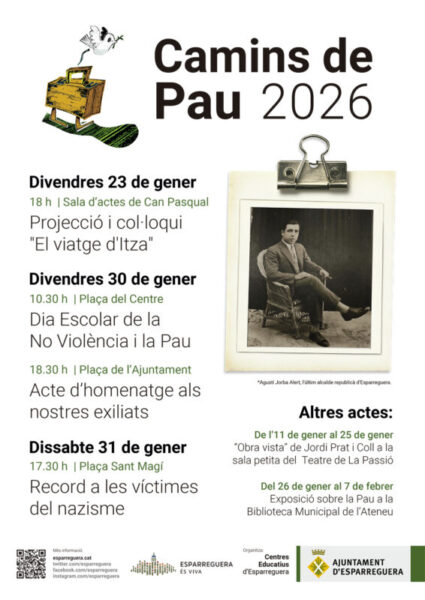 La Bustia cartell Camins de Pau Esparreguera