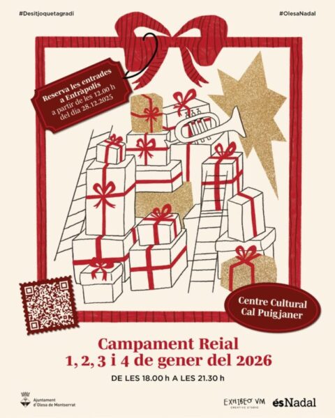 La Bustia cartell Campament Reial Olesa