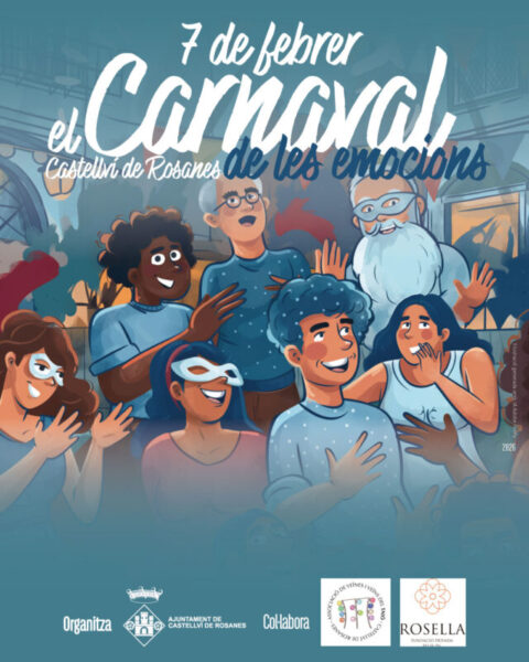 La Bustia cartell Carnaval Castellvi