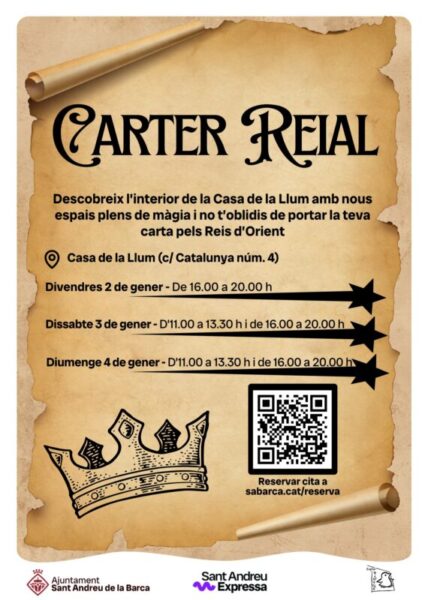 La Bustia cartell Carter Reial Sant Andreu