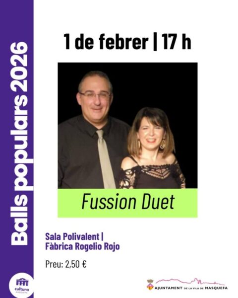 La Bustia cartell Fussion Duet