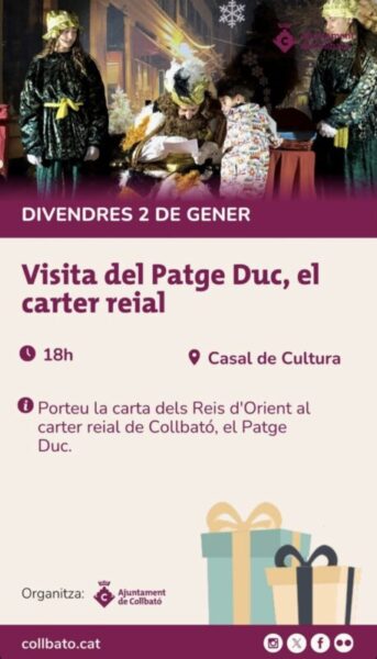 La Bustia cartell Patge Duc Collbato