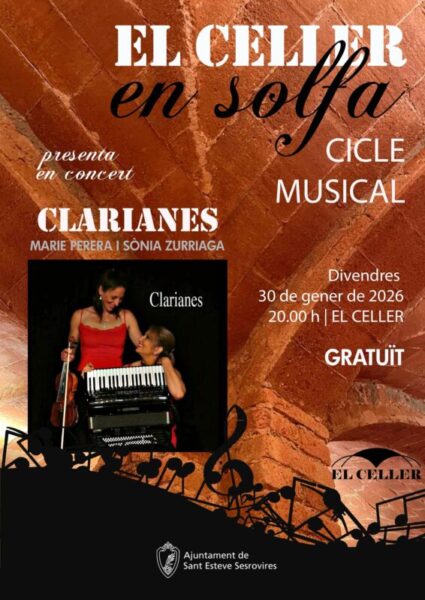 La Bustia cartell concert Les Clarianes