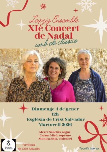 La Bustia cartell concert Nadal Martorell