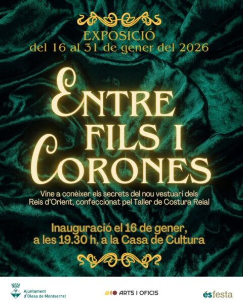 La Bustia cartell entre fils i corones