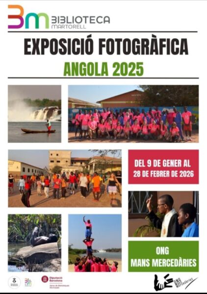 La Bustia cartell exposicio Angola Mans Mercedaries