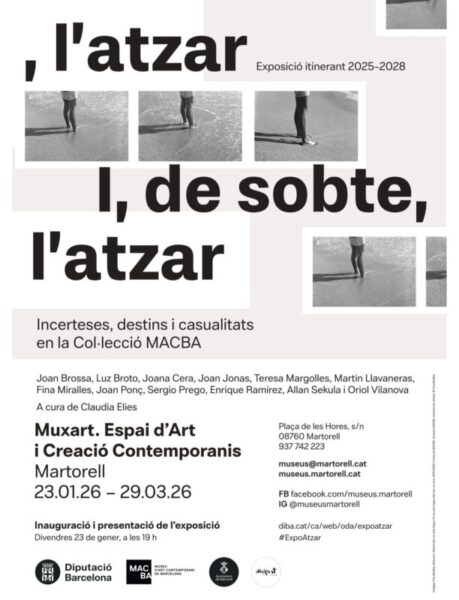 La Bustia cartell exposicio Atzar Martorell