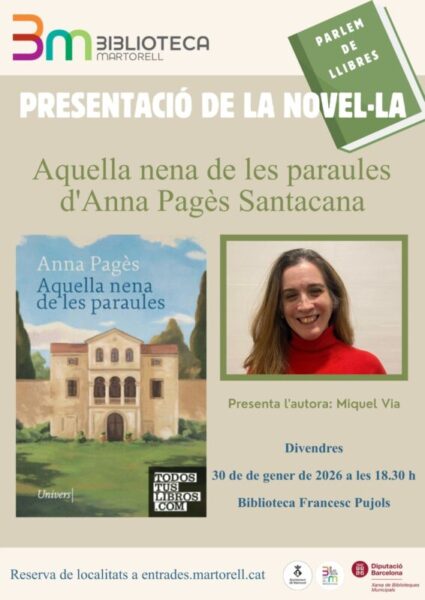 La Bustia cartell presentacio llibre Anna Pages
